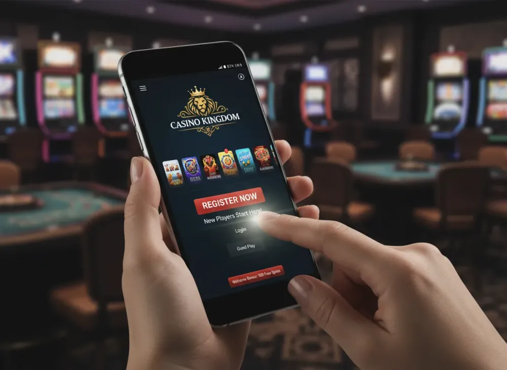 Casino kingdom registration guide for new players