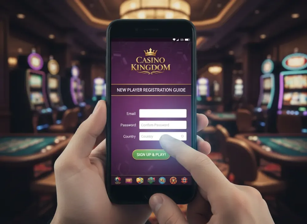 Casino kingdom registration guide for new players